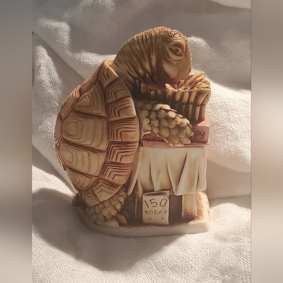 Harmony Kingdom Wishful Thinking TJTU2 Tortoise 150th Birthday Trinket B… - Picture 4 of 11